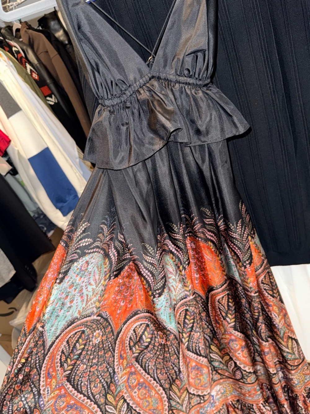 Zimmermann Pure Silk Black Maxi Dress